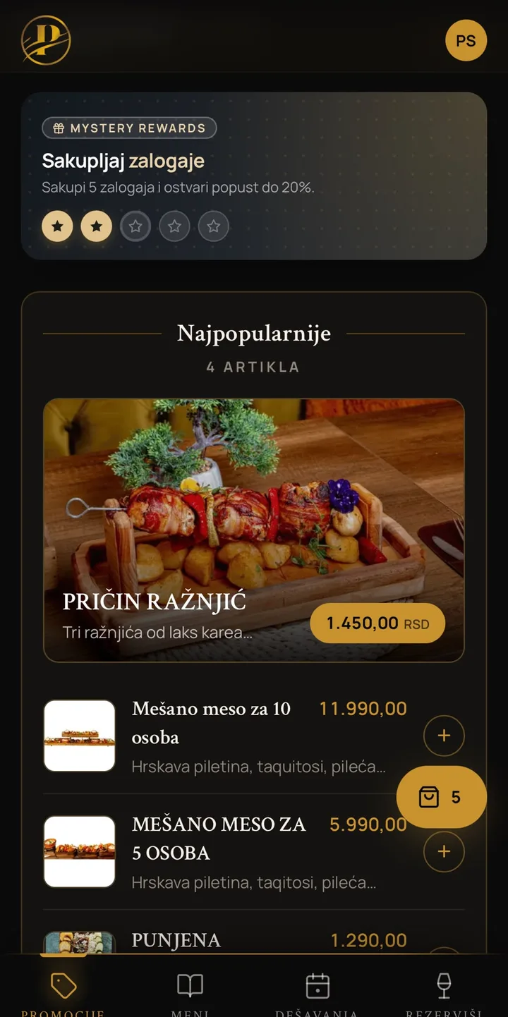 Priča mobilna aplikacija